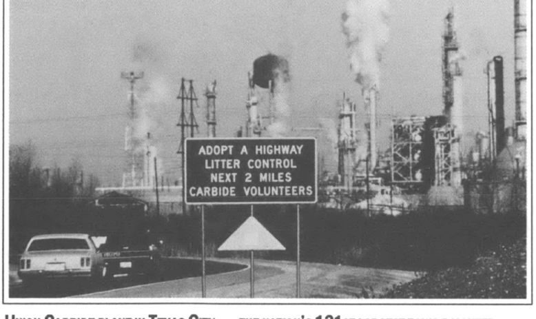 union carbide plant in Texas City