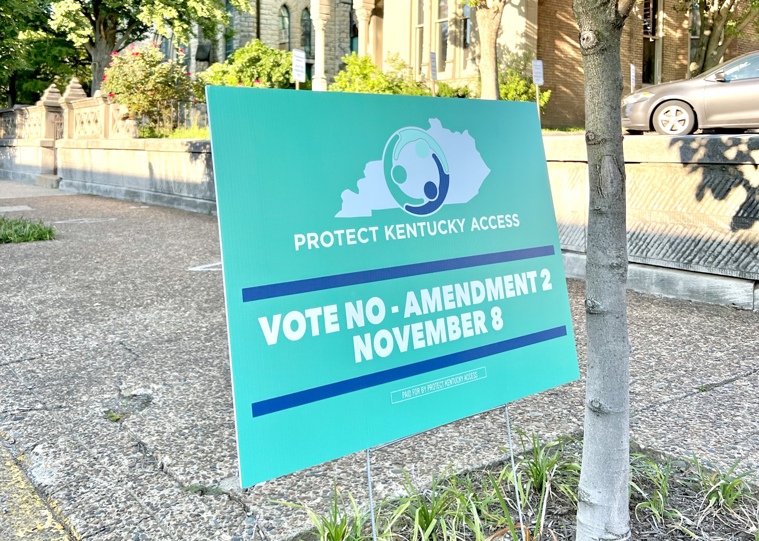 Protect Kentucky Access yard sign 